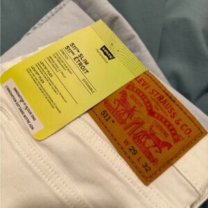 Levi's Men's Slim Fit Cream Jeans